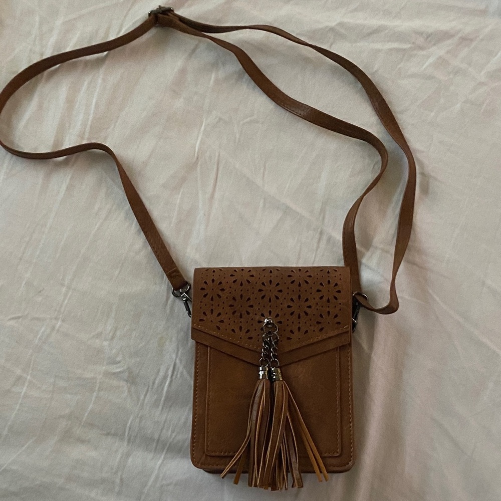 Crossbody Bag with Tassel